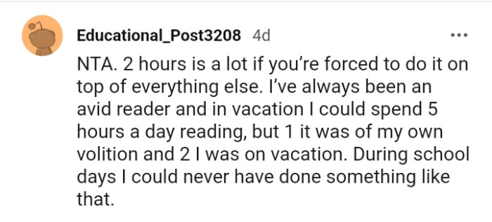 This Redditor could not have done something like that