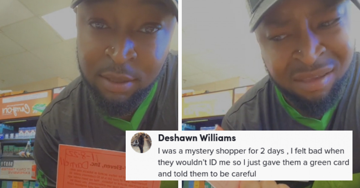 Gas Station Employee Shares How He Got A "Red Card" After Not IDing A Customer Buying Alcohol; Others Share Their Experiences