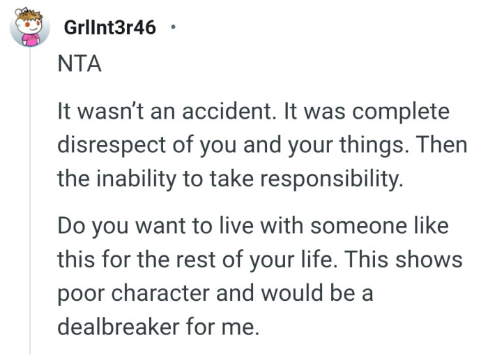 The OP is being asked to think things deeply