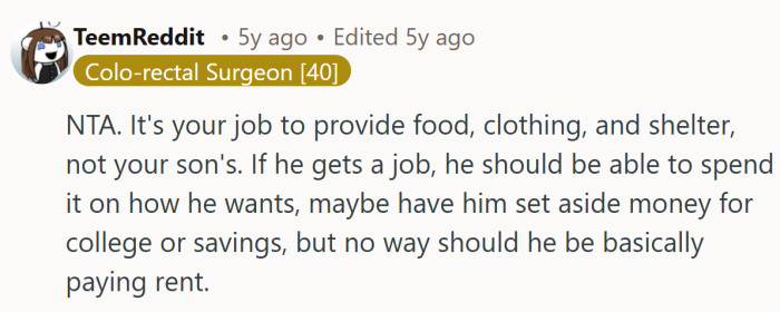 Teen paycheck should cover snacks, savings, and small dreams, not a quiet version of rent at sixteen.