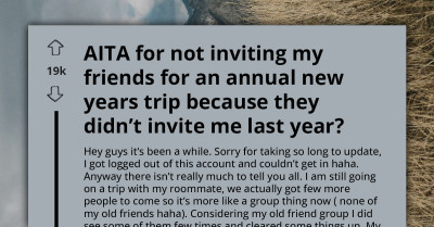 Annual New Year Trip - Lady Gets Revenge For Being Tossed Out To Please Ex's New GF