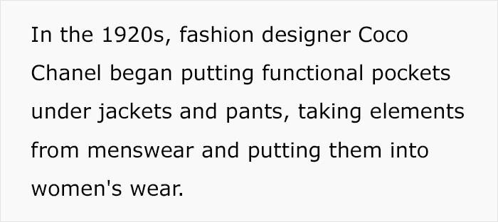 Now, the fashion industry enters the picture…