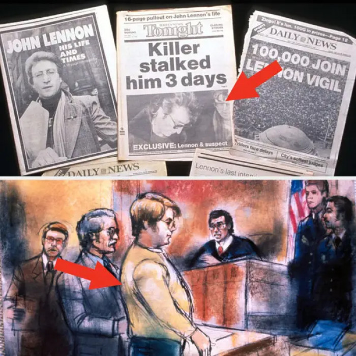 This wasn't true, of course. Lennon was shot by Mark David Chapman in New York City after a recording session.