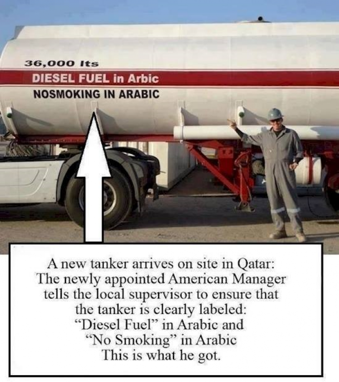 14. “Oops in Arabic”