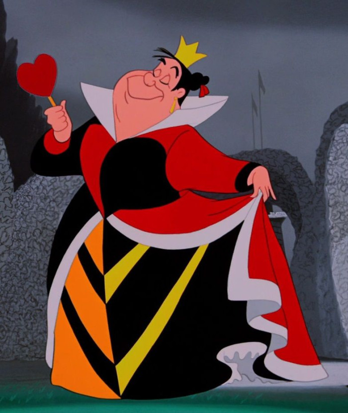 The Queen of Hearts, Alice in Wonderland (1951)