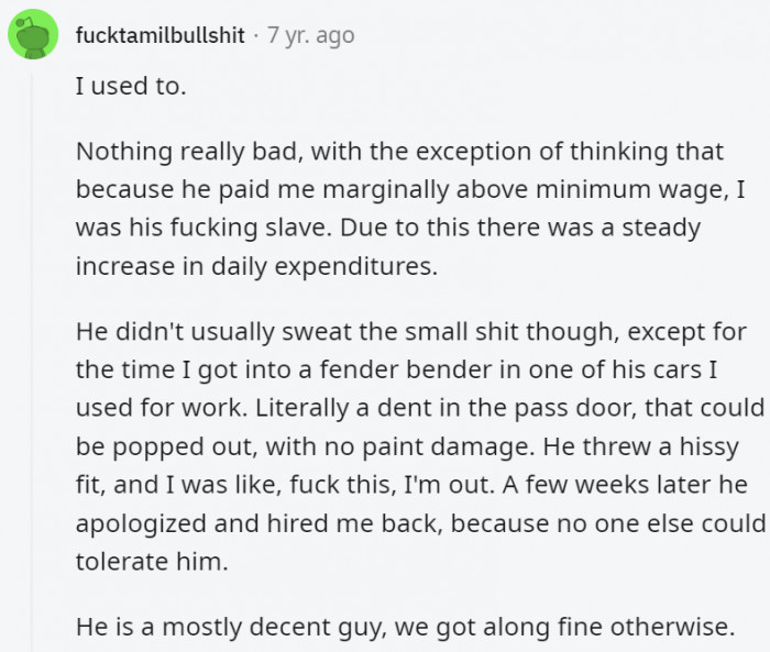 30. There are only a few who can tolerate these kinds of rich folks