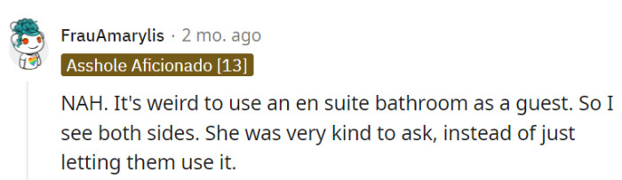 En suite bathrooms for guests—it's like giving a VIP pass to the backstage of a concert.