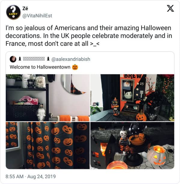 10. The amazing Halloween decorations
