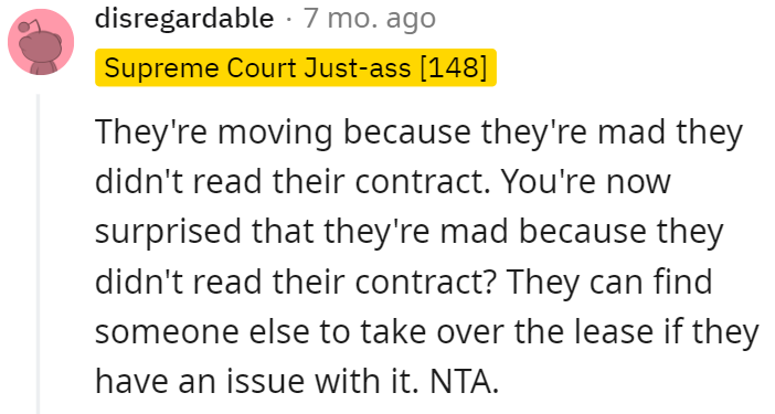 They Can Find Someone Else