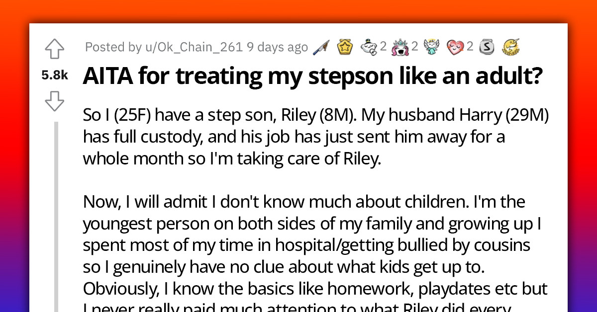 Woman Sparks Family Frenzy For Teaching Stepson A Few Activities Meant For Grown Ups