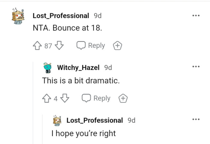 This Is a Bit Dramatic