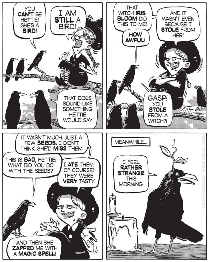 17. You stole from a witch?