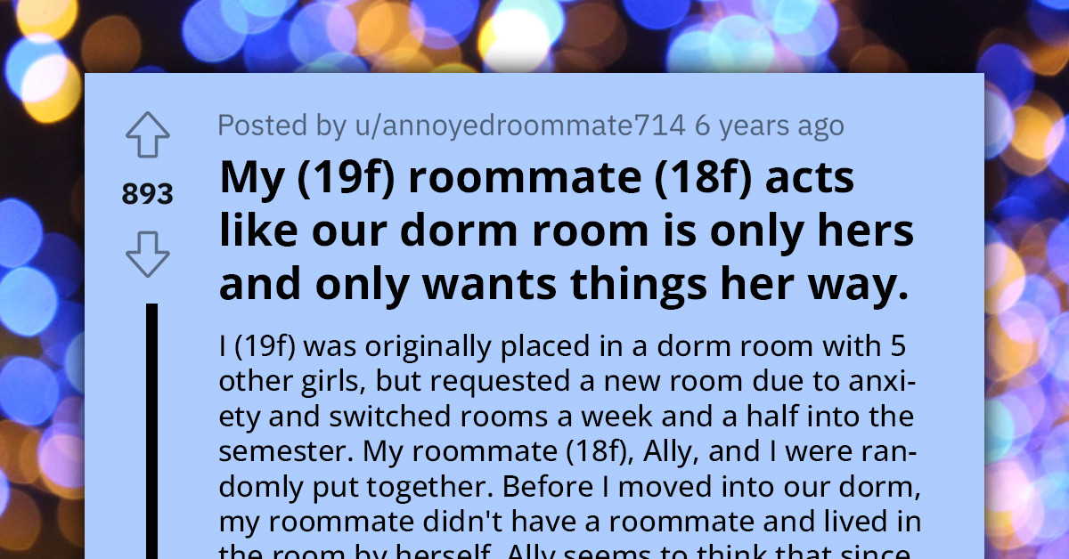 Redditor Shares Frustration Over Roommate’s Overbearing House Rules