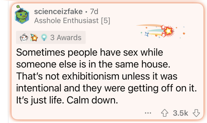 This happens all the time, but probably not as loud and obvious.