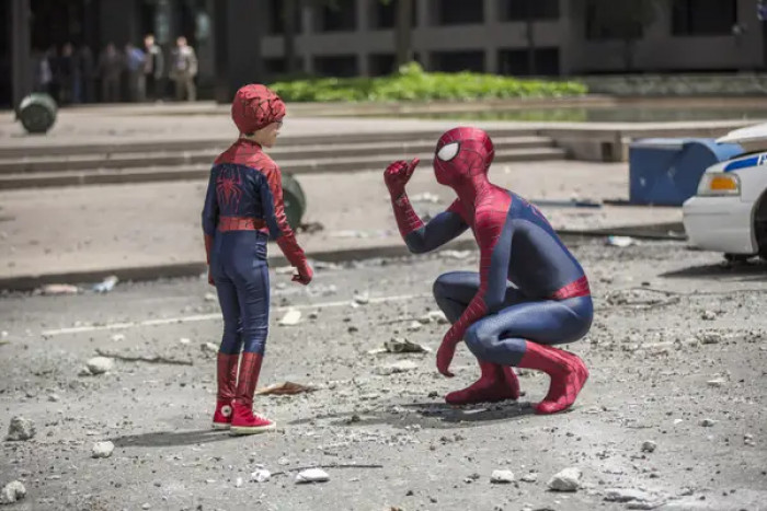 15. Garfield also enjoyed focusing on his Peter's trauma following Gwen's passing and portraying the middle brother Peter.