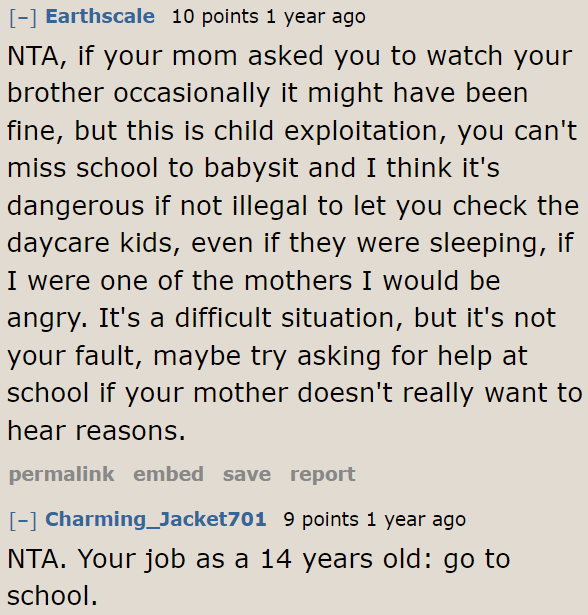 Occasional babysitting is fine. But it's going to take a toll on the OP if it's too excessive.