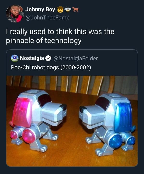 25. The pinnacle of technology...