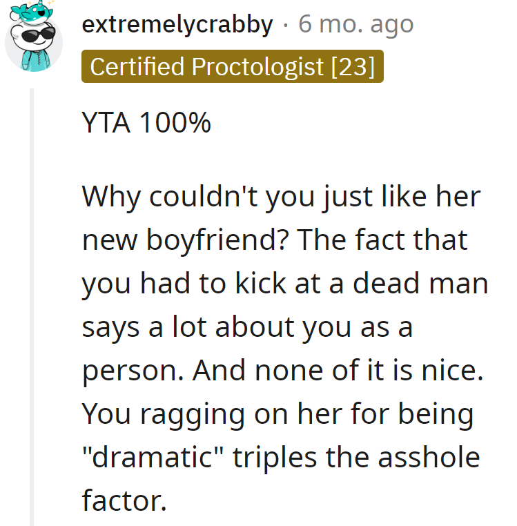 Apparently, she missed the 