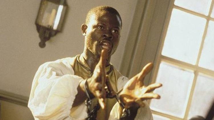 Among the major films Washington declined were the lead in I, Robot, the title role in Michael Clayton, and the character of Joseph Clinqué in Amistad