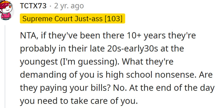 It's High School Nonsense