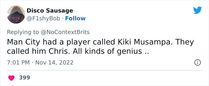 29. From Kiki Musampa to Chris