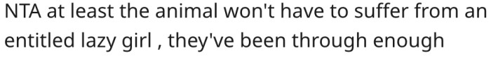 The animals have endured enough.