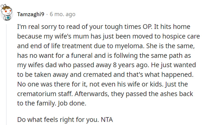 At the end of the day, it's OP's choice that needs to be followed.