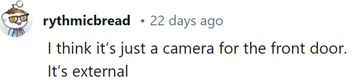 Ah, just the front door red carpet camera! Well, that's more like a cameo appearance than a full production.