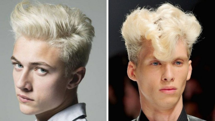 16. The bleached and dyed hairstyle was popular in the '80s punk rock subculture.