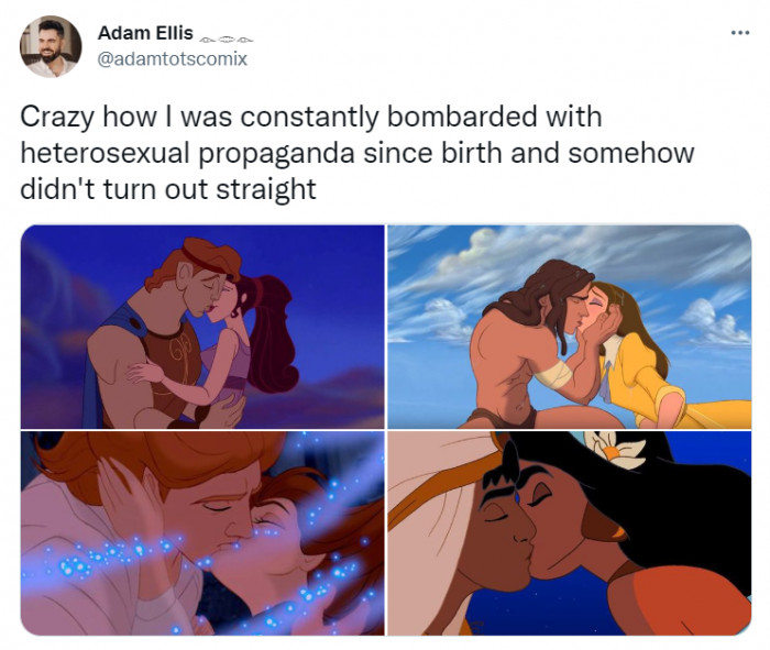 55. It's almost as if media doesn't play a part in a person's sexuality.