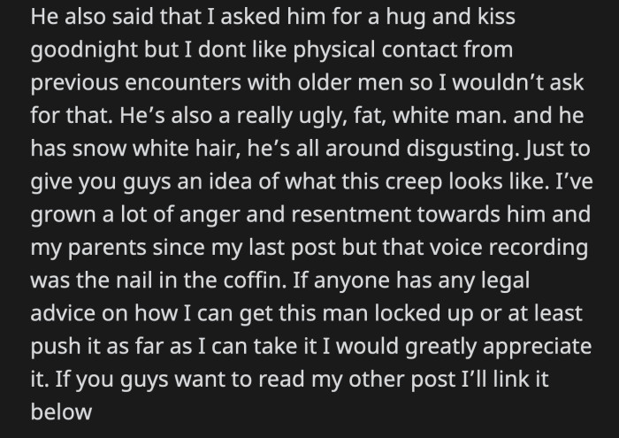 OP Gave Up on Ever Receiving Her Mom's Support With This Issue. However, She Is Not Giving Up on Getting Justice for Herself.