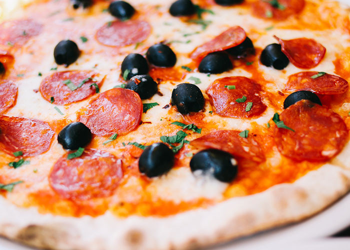 11. Whole olives (with pit) on pizza… just why??