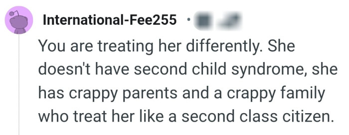 Second class citizen