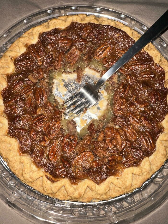 "The Way My Boyfriend Is Eating This Pie"