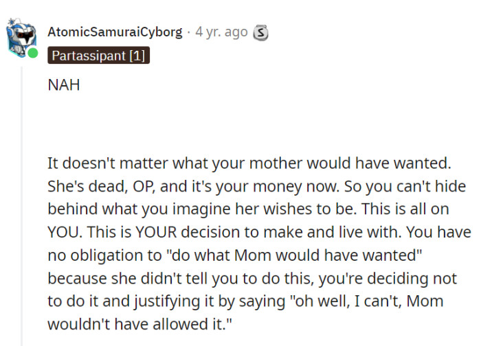 Decisions, decisions, without the ghostly guidance.