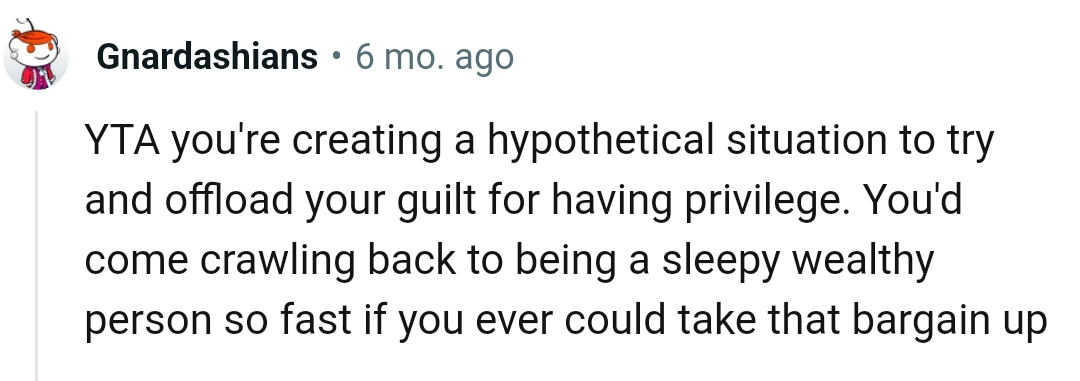 And the comments from other Redditors roll in...