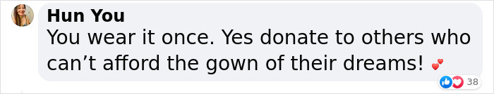 People definitely loved the movement that formed and shared their own insights. Check out some of the best comments: