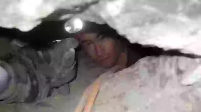 John was trapped for 27 hours