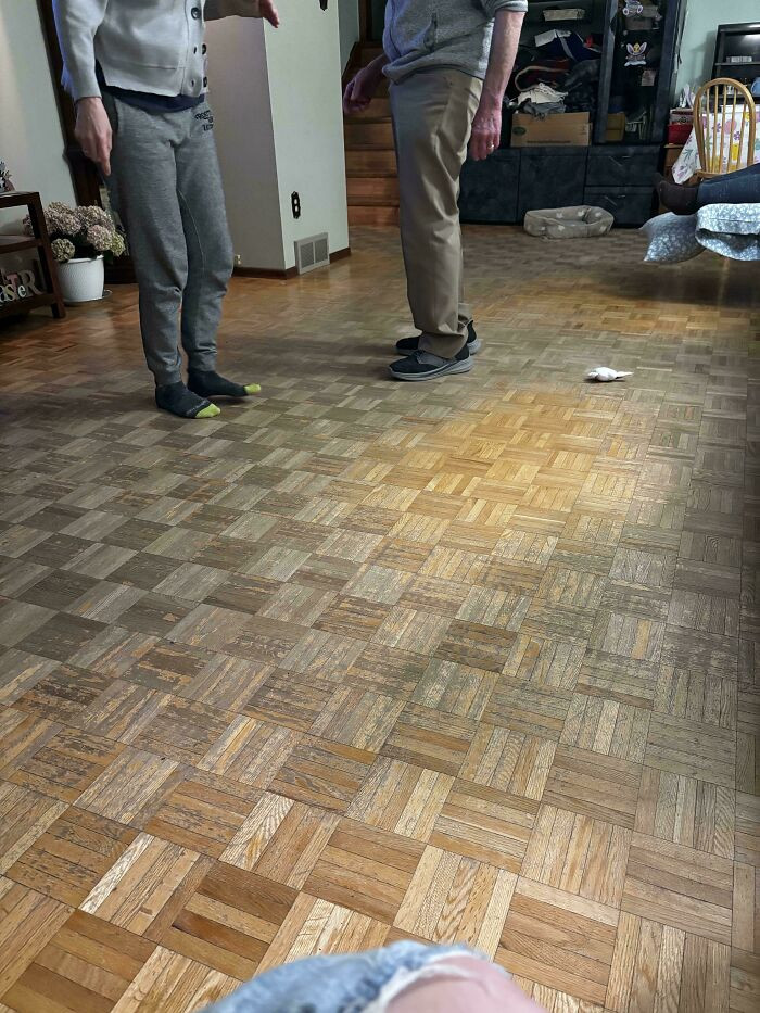 "My Grandparents' Living Room Floor"