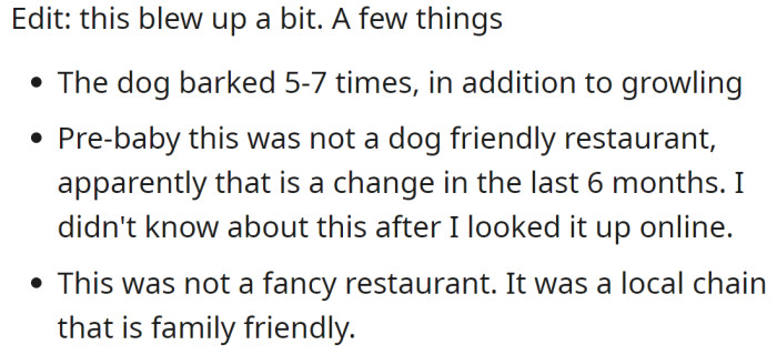 OP also added an edit to clarify some things: