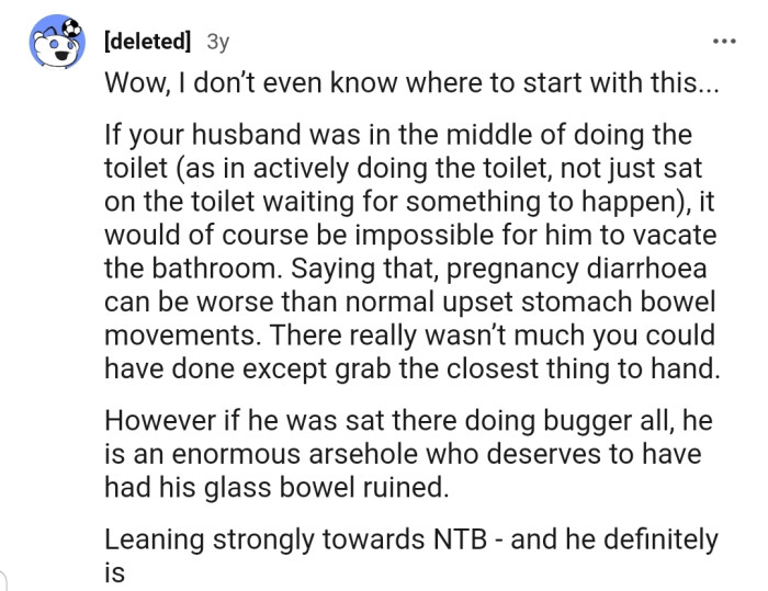 An Interesting Perspective from This Redditor