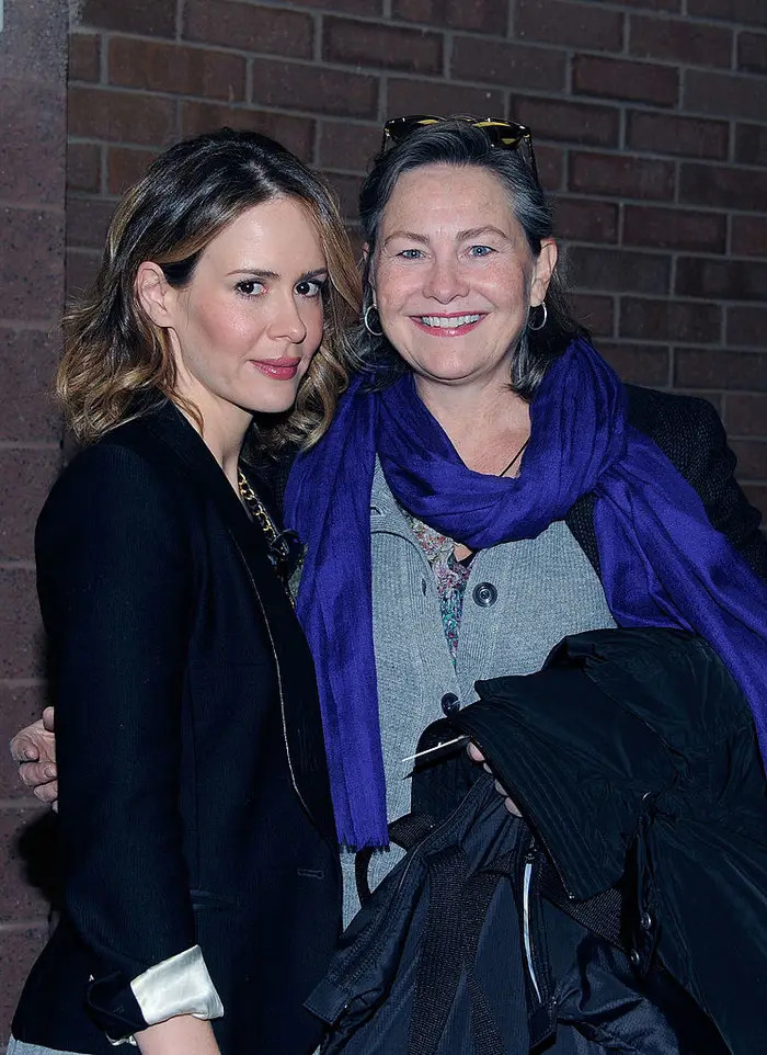 1. Here we have Sarah Paulson and Cherry Jones