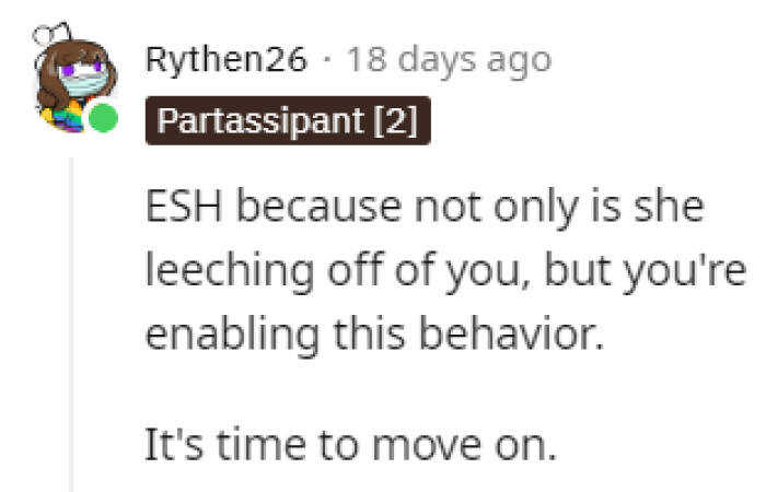 Enabling Her Behavior