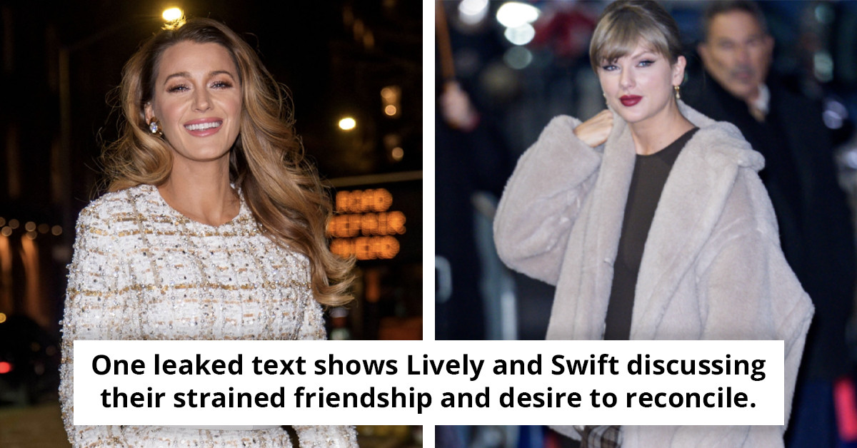 Taylor Swift and Blake Lively address challenges in their friendship through unexpected text exchanges.