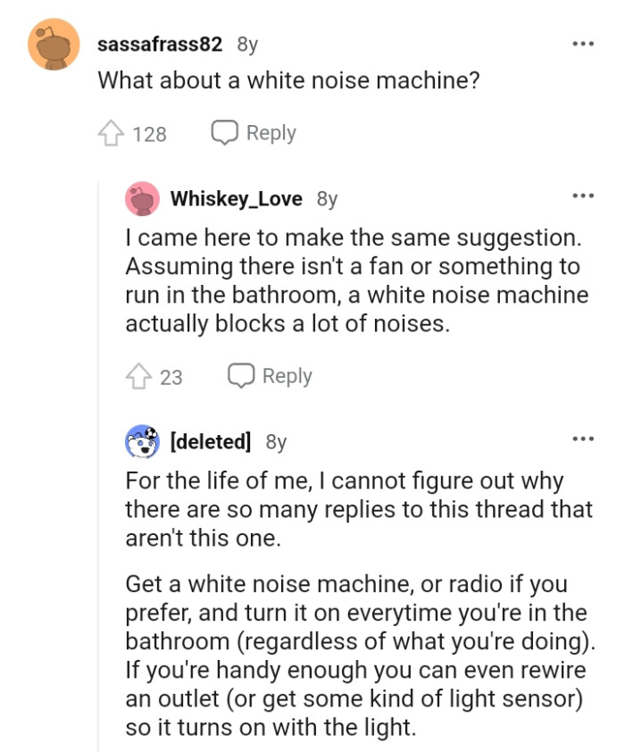 White noise machine