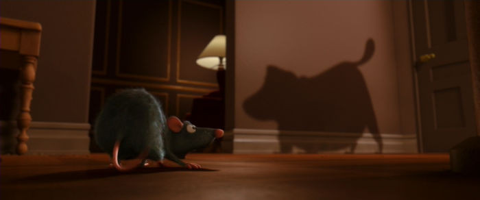 25. In Ratatouille, The Dog Barking At Remy Is Doug From Up