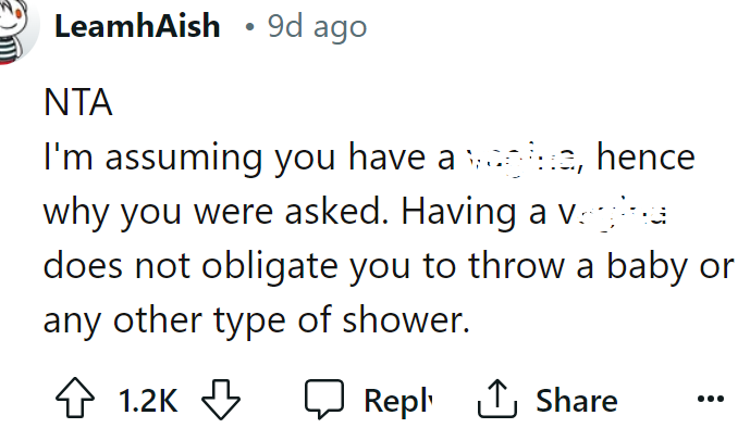 The OP is not obligated to help