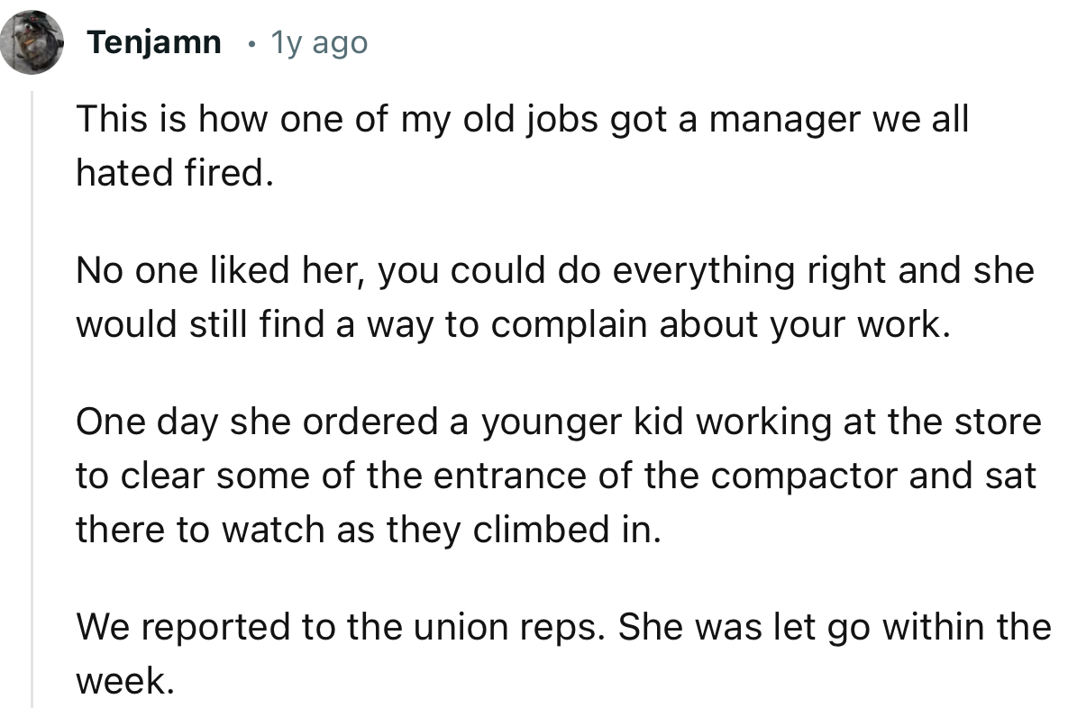 This Redditor has a similar story to tell