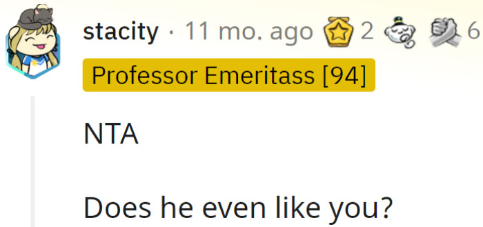 A Redditor expressed his honest concern