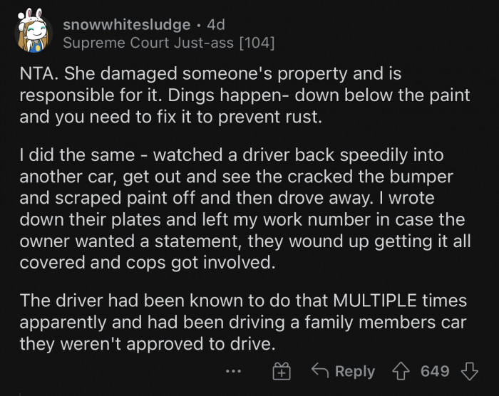 Deep cuts need to be fixed as soon as possible to avoid rust.